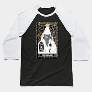 The Magician Tarot Card Baseball T-Shirt